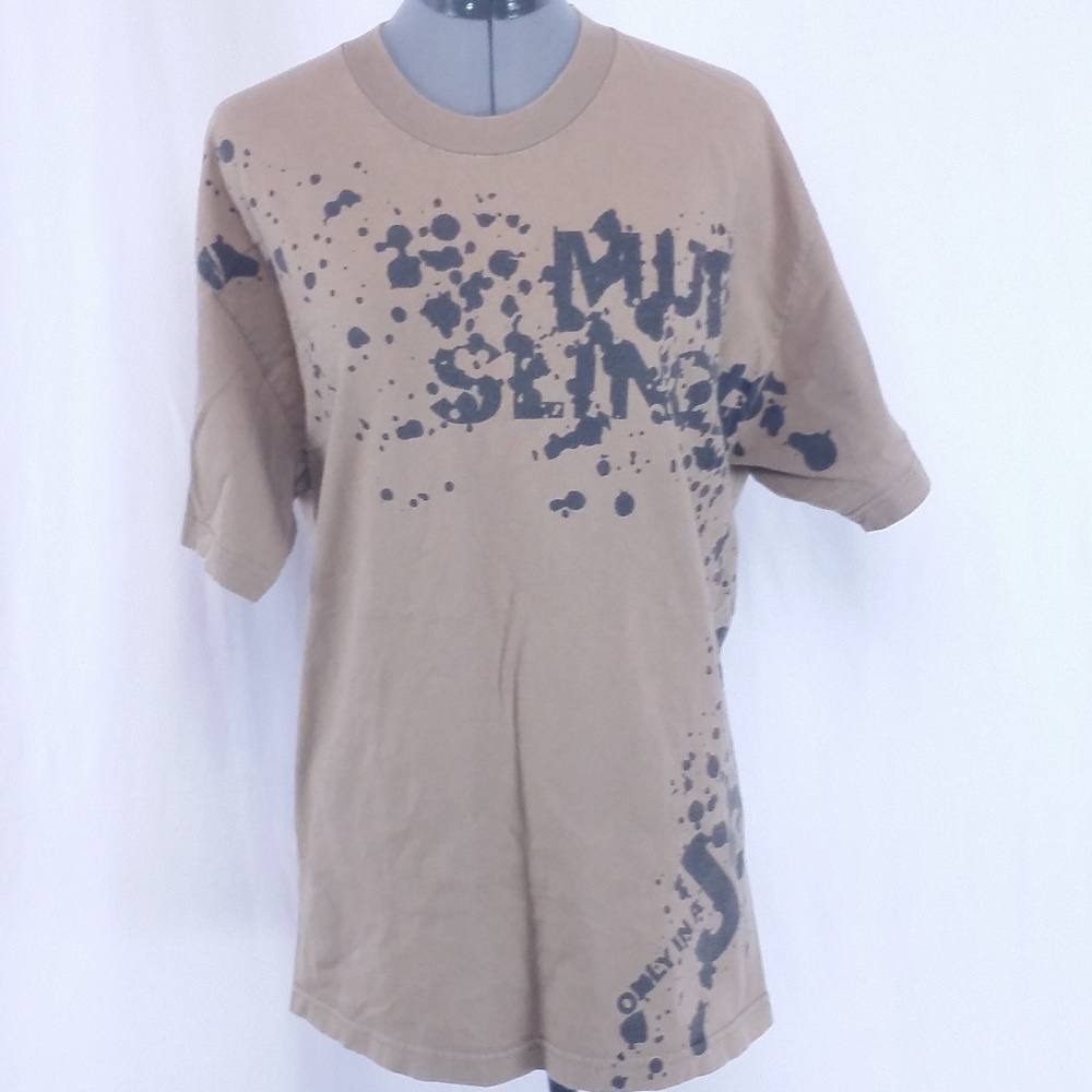 Men's JEEP Mud Slinger Tee Brown SS T-Shirt